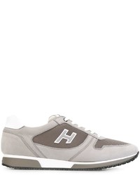 Hogan Logo Panelled Sneakers
