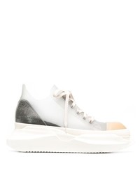 Rick Owens DRKSHDW Lace Up Oversize Sole Sneakers