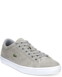 Lacoste Canvas Straightset Lace Up Sneakers