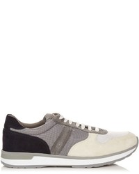 Moncler Low Top Suede Trainers