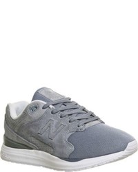 New Balance Ml1550 Suede And Mesh Trainers