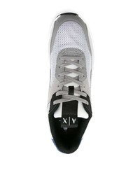 Armani Exchange Panelled Low Top Sneakers