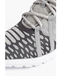 Boohoo Running Trainers With Patterned Front