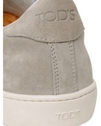 Tod's Suede Tennis Sneakers