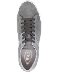 Tod's Tods Panelled Suede And Leather Trainers