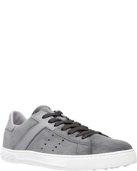 Tod's Tods Panelled Suede And Leather Trainers