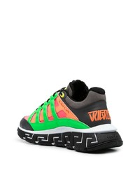 Versace Trigreca Panelled Sneakers