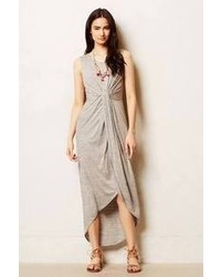 Anthropologie Everleigh Knotted Jersey Maxi Dress