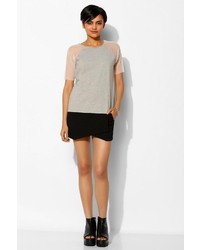 Urban Outfitters First Base Mesh Baseball Tee