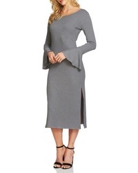 1 STATE 1state Bell Sleeve Midi Dress