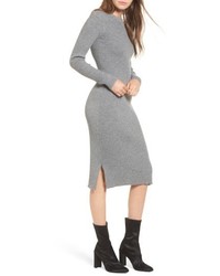 Lovers + Friends Around The Fire Ribbed Midi Dress