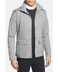 Grey Military Jacket