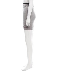 Helmut Lang Draped Mini Skirt