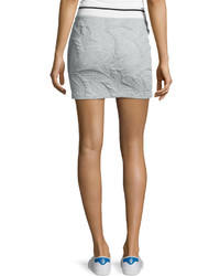 Rag & Bone Jean Leaf Quilted Miniskirt