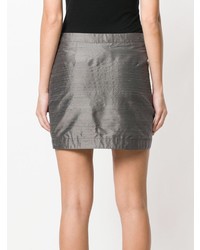 Giorgio Armani Vintage Tied Detail Fitted Skirt