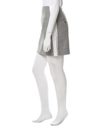 Carven Wool Mini Skirt
