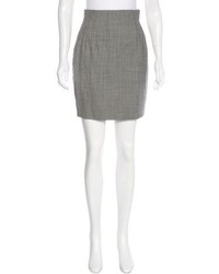 Christian Dior Wool Mini Skirt