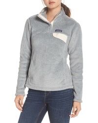 Grey Mock-Neck Sweater