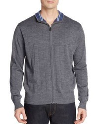 Tailorbyrd Wagner Wool Zip Sweater