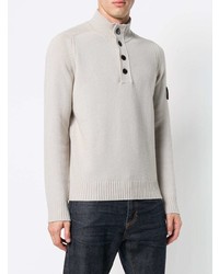 Stone Island Turtle Neck Fitted Sweater