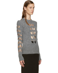 Isabel Marant Grey Cut Out Ilia Sweater