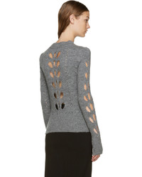 Isabel Marant Grey Cut Out Ilia Sweater