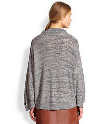 3.1 Phillip Lim Marled Mohair Cowlneck Sweater