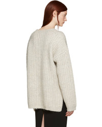 See by Chloe See By Chlo Grey Mohair Sweater