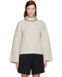 See by Chloe See By Chlo Grey Mohair Turtleneck
