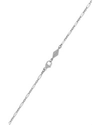 Fred Leighton Collection 18 Karat White Gold And Platinum Multi Stone Necklace
