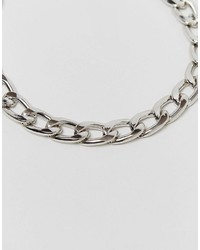 Asos Collection Curb Chain Choker Necklace