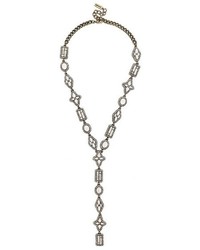 BaubleBar Spade Y Chain Necklace