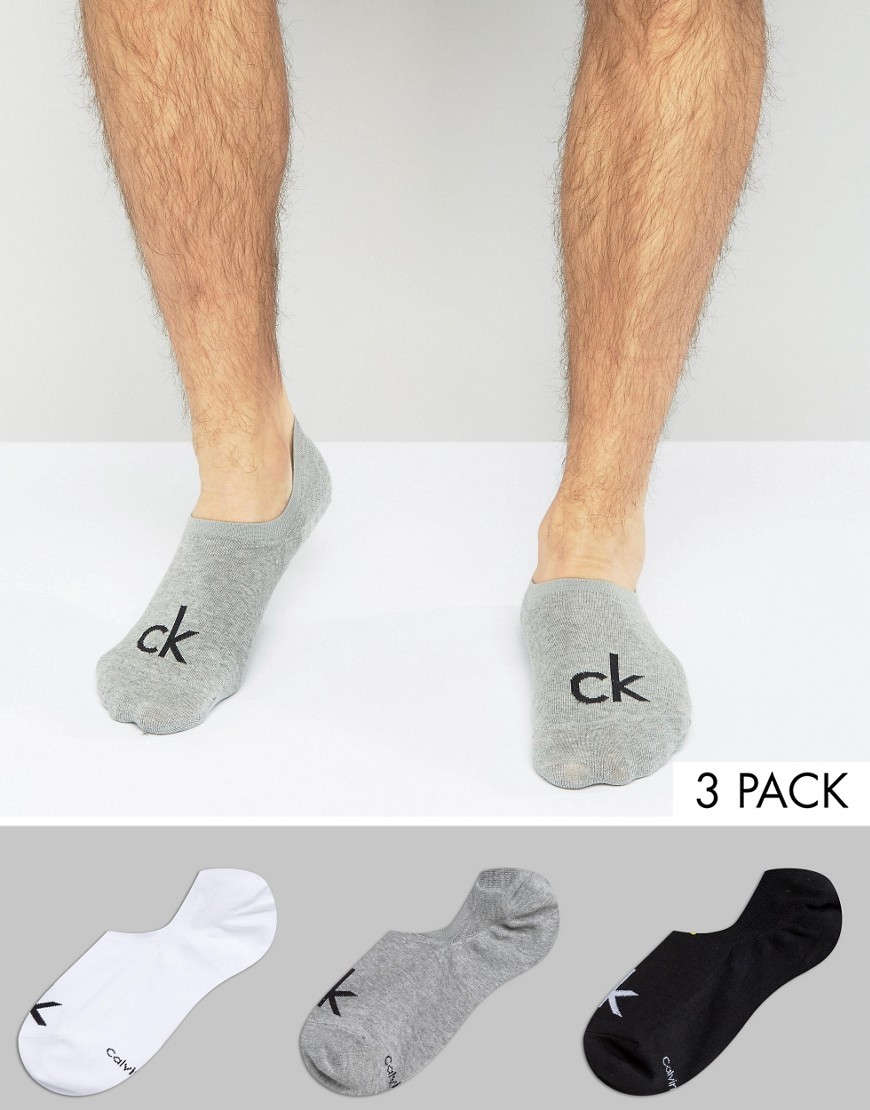 Calvin Klein Invisible Socks 3 Pack 