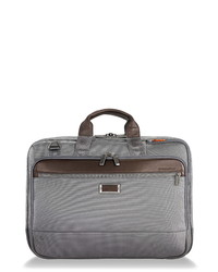 Grey Nylon Briefcase