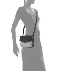 Neiman Marcus Marni Fold Over Nylon Crossbody Bag Gray
