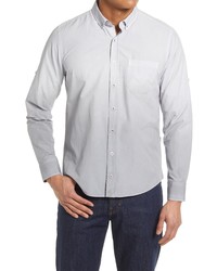 Stone Rose Long Sleeve Stretch Shirt In White At Nordstrom