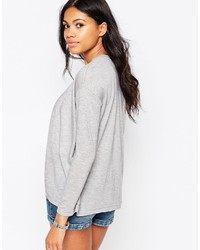 Byoung Pays Lightweight Cardigan In Gray