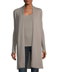 Neiman Marcus Cashmere Collection Classic Cashmere Duster Cardigan