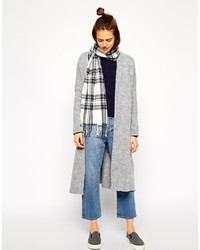 Asos Collection Maxi Cardigan In Brushed Yarn