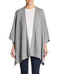 Vince Double Face Poncho Cardigan