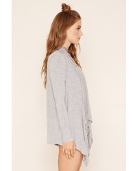 Forever 21 Draped Open Front Cardigan