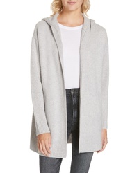 Nordstrom Signature Hooded Boiled Cashmere Cardigan