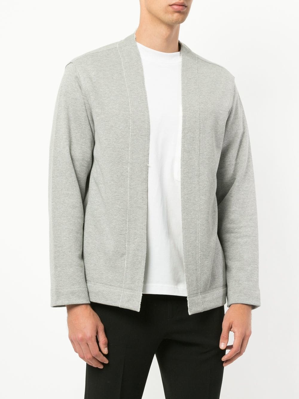 N. Hoolywood Jersey Cardigan, $253 | farfetch.com | Lookastic