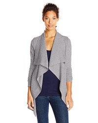 Sofie 100% Cashmere Open Front Waterfall Cardigan Sweater