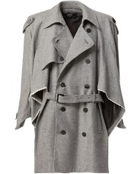 Anrealage Asymmetric Layered Trench Coat