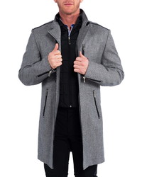 Maceoo Captaintwo Wool Cashmere Overcoat