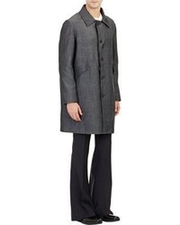 Yang Li Denim Overcoat Black