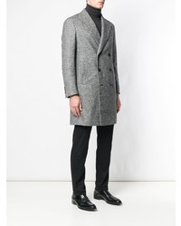 Caruso Double Breasted Fitted Coat