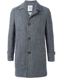 Eleventy Woven Overcoat
