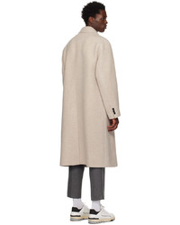 Solid Homme Gray Brushed Coat
